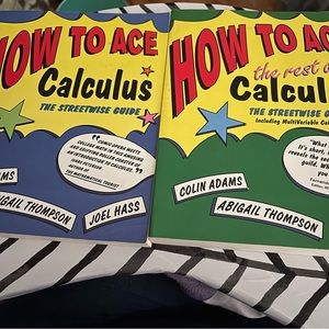 How to Ace Calcus and How to Ace the rest of Calculus Books